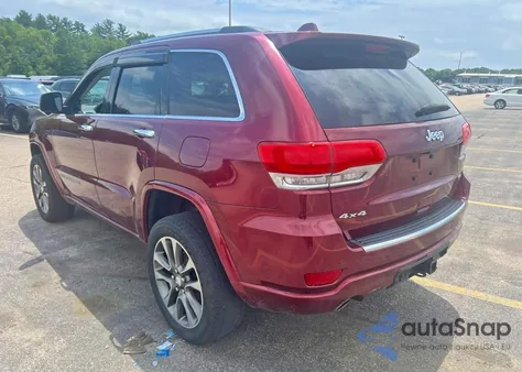 2017 Jeep Grand Cherokee Overland from USA, damaged, VIN 1C4RJFCGØHC837437